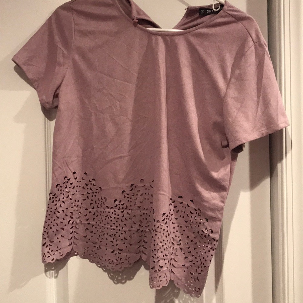 Purple top from shein